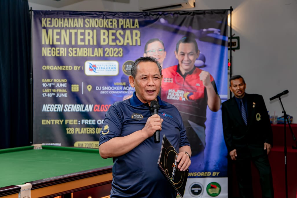 Kerajaan N.Sembilan suntik nafas baharu dalam sukan snuker