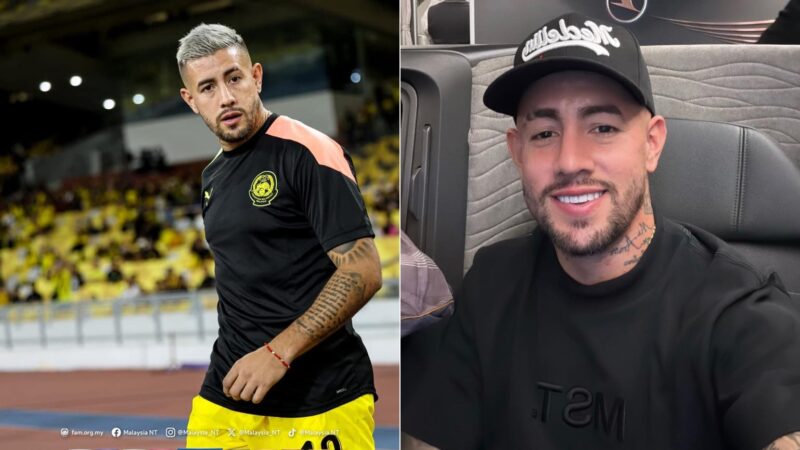 Selepas perjalanan jauh dari Colombia, Holgado tiba untuk lengkapkan skuad Harimau Malaya