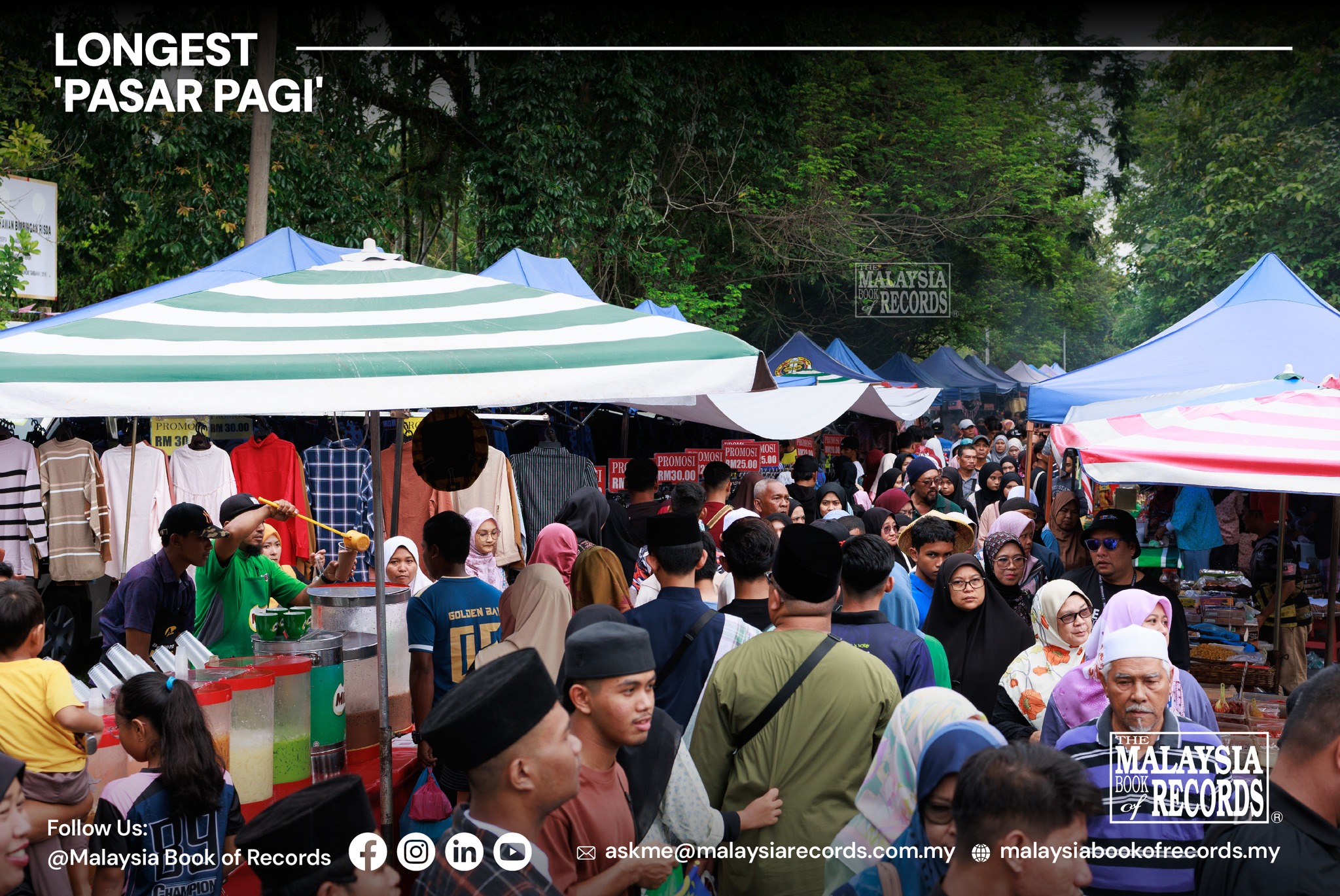 Menyusuri pasar pagi terpanjang, menikmati keindahan ekopelancongan di Selama