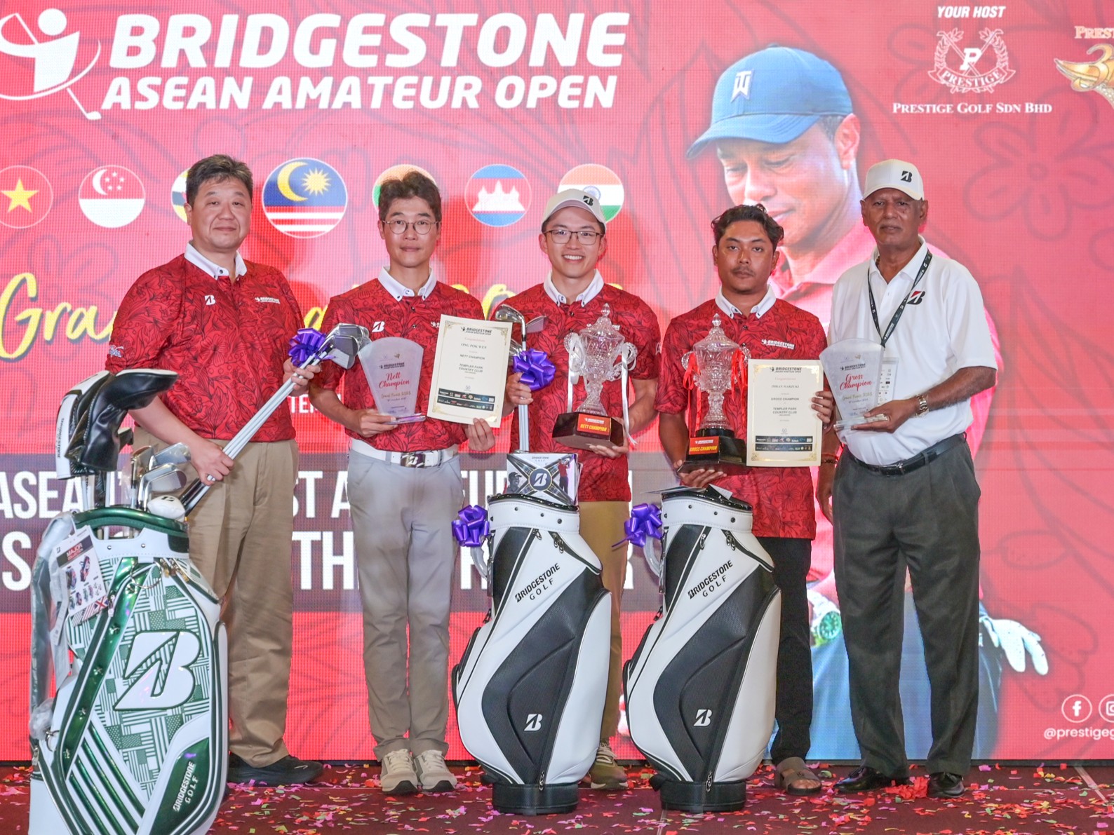 Bridgestone ASEAN Amateur Open 2025 tamat penuh bergaya di Templer Park