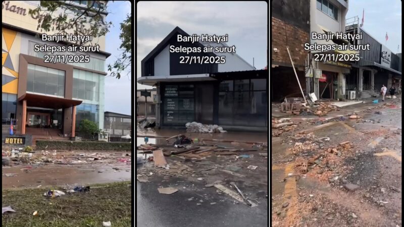 Hampir 500 rakyat Malaysia masih terkandas di Hatyai kerana banjir