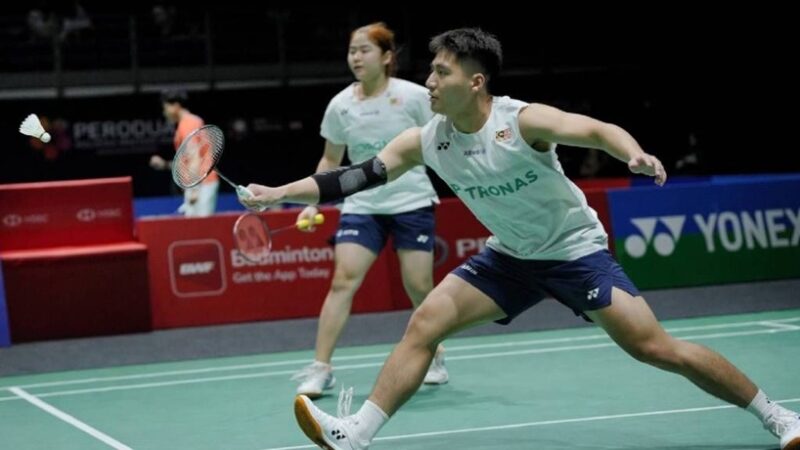 Beregu muda Malaysia kejutkan jaguh no.1 dunia di Singapura