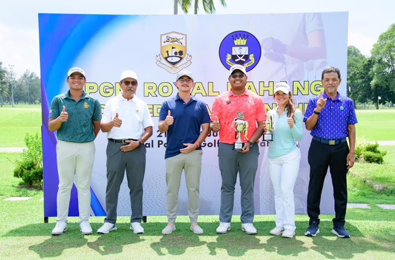 Amir Nazrin juara Kejohanan Golf Tertutup PGM Royal Pahang, catat 16 bawah par