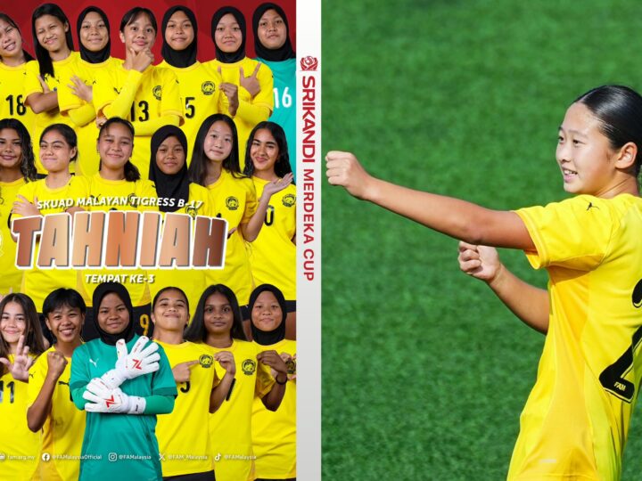 Malayan Tigress raih tempat ketiga, belasah Jordan 4-0