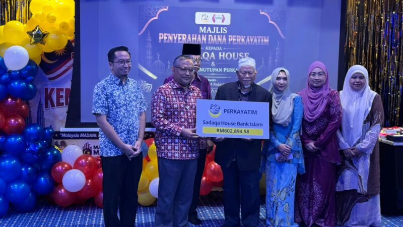 Perkayatim serah dana kepada Sadaqa House, tamatkan operasi pertubuhan