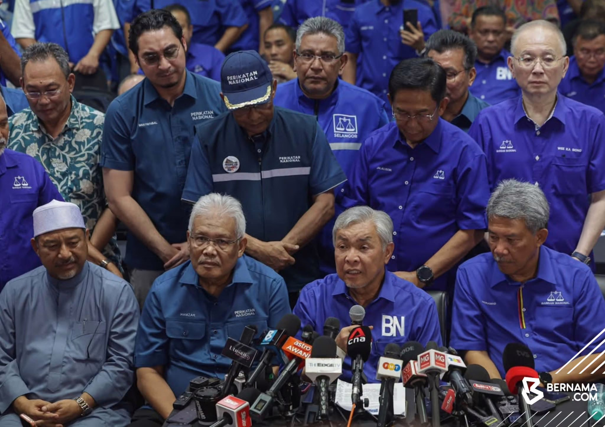 BN-PN peroleh majoriti dua pertiga bentuk kerajaan baharu NS – Ahmad Zahid