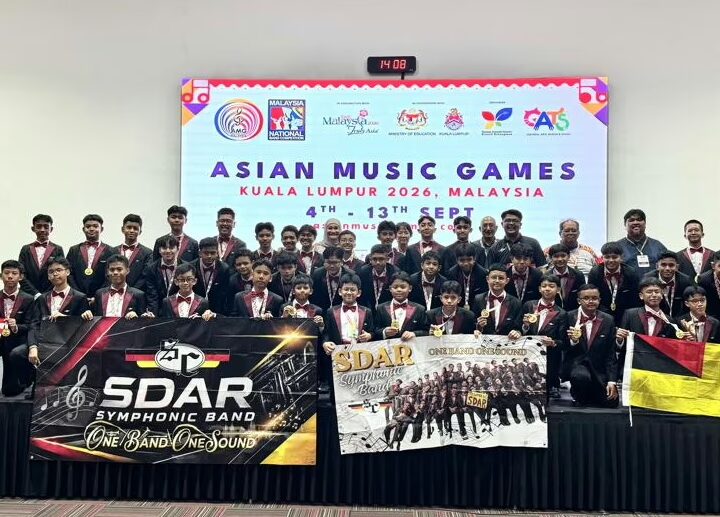 SDAR Seremban gegar pentas Asia, muncul juara Asian Music Games 2026