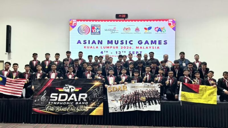 SDAR Seremban gegar pentas Asia, muncul juara Asian Music Games 2026