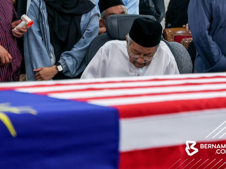 Dr Hasmah selamat disemadikan di Pusara Negara, Putrajaya