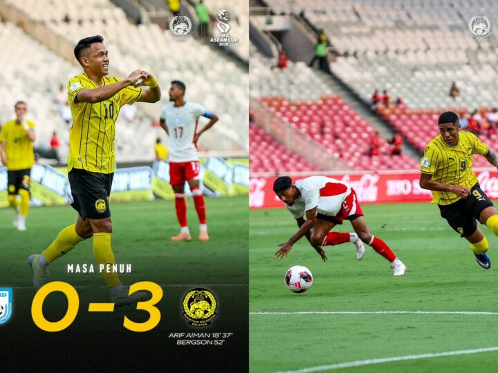 FIFA ASEAN Cup: Harimau Malaya bermula garang, baham Bangladesh 3-0