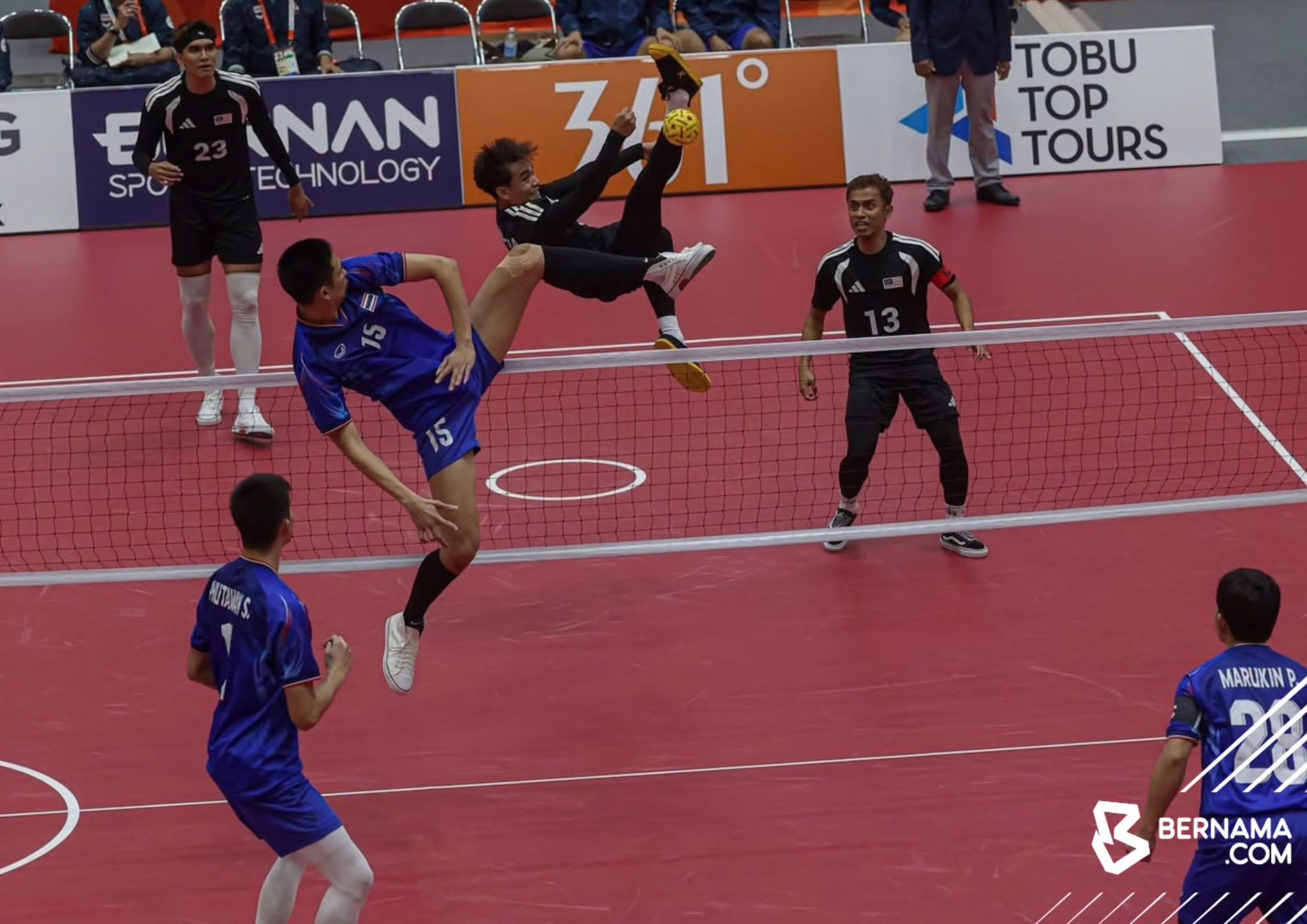 Sepak takraw rangkul pingat emas keempat, akhiri kemarau 36 tahun di Sukan Asia