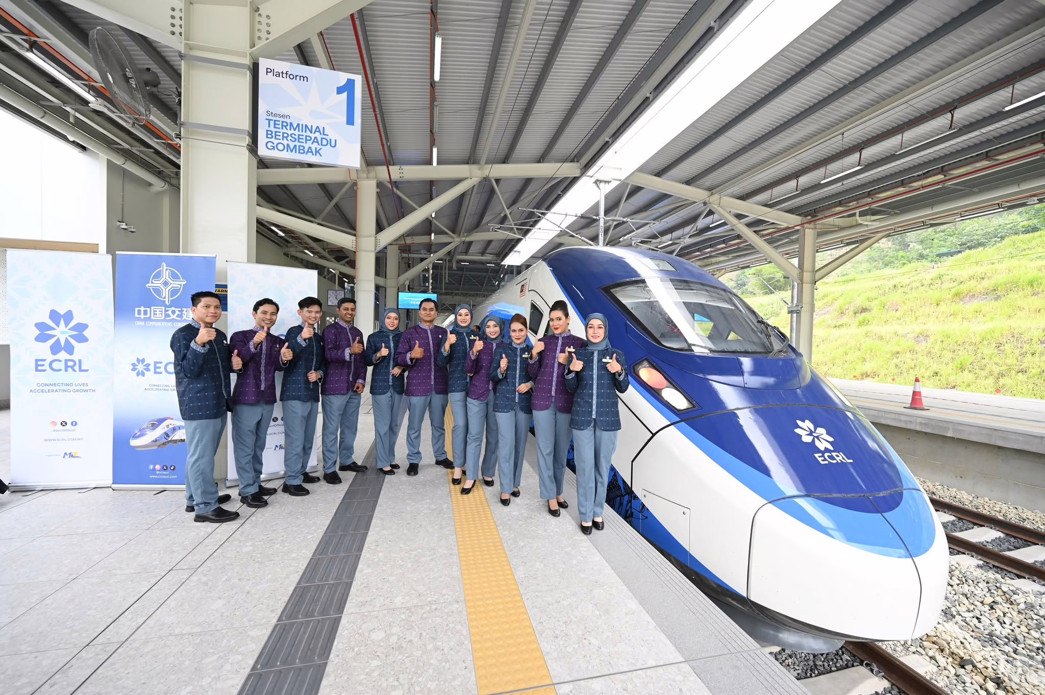 ECRL: Tambang Gombak-Kota Bharu bermula RM125, operasi bermula 12 Disember