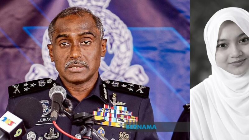 Irene Sofiya maut akibat trauma objek tumpul di kepala – Polis