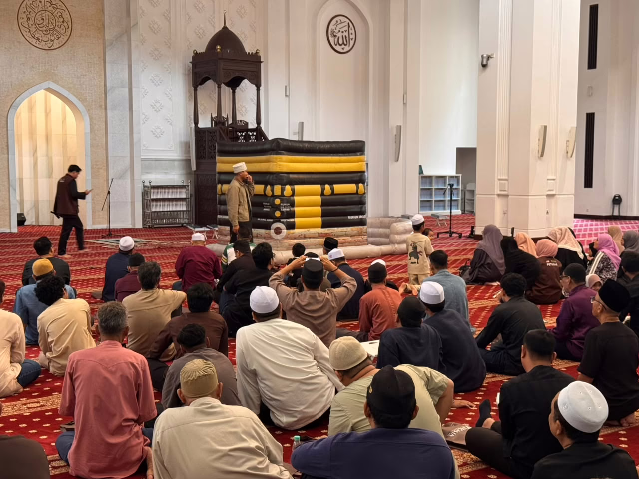 Bakal jemaah Vacasia hadir pelancaran pakej kursus umrah Vacasia 1449